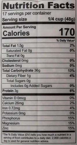 Vista 4 de LOTUS FOODS Arroz Basmati integral orgánico, 30 onzas