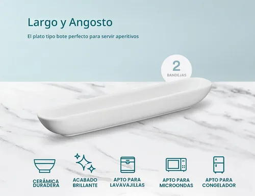 Vista 5 de KooK Bandeja de bote de oliva, juego de 2, bandeja de charcutería, suministros de mesa de pasto, accesorios para tabla de charcutería, plato