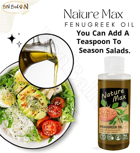 Vista 8 de bonballoon Nature Mix Aceite esencial de fenogreco orgánico natural sin diluir puro para el crecimiento del cabello, cuidado de la salud de la piel