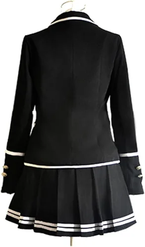 Vista 2 de URSFUR Uniforme escolar japonés para mujer disfraz de anime y niña