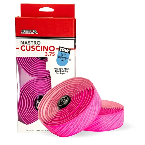 Vista 14 de SILCA Nastro Cuscino - Cinta para manillar de bicicleta extra gruesa, color negro, 0.098 in