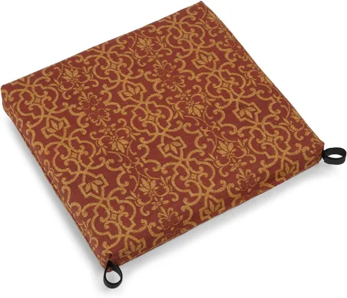 Vista 13 de Blazing Needles Cojín para silla de exterior, 20" x 19", Alenia Pompeya