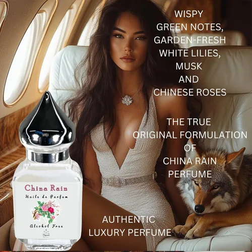 Vista 7 de CHINA RAIN Aceite de perfume original* Larga duración * Vegano * Sin ftalatos * Sin alcohol * 0.3 fl oz. Botella de regalo *