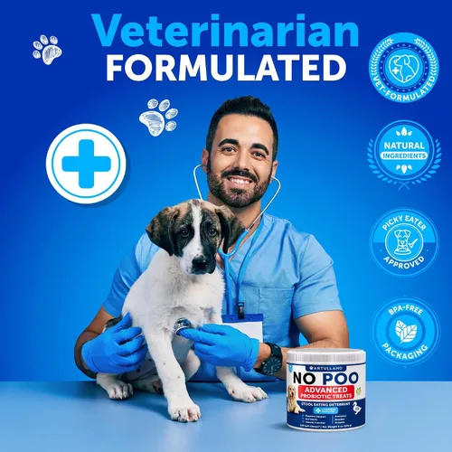 Vista 6 de No Poo Chews para perros, cachorros – Disuasorio para comer heces de coprofagia – Evita que el perro coma caca – Deja de comer golosinas para caca