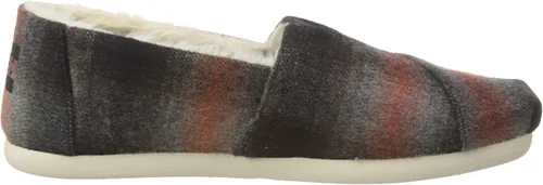 Vista 6 de TOMS Hombres Alpargata Slip On Zapatos Casual - Negro