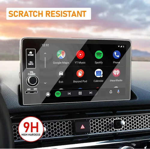 Vista 7 de Yumzeco Protector de pantalla compatible con Honda Civic 2022-2025 2023 2024 2025 CRV HRV Pilot Integra de 9 pulgadas, protector de pantalla