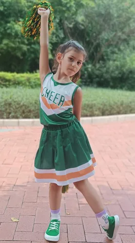 Vista 3 de KAKALVER cheerleader costume for girls cheerleader outfit for Halloween Dress Up Cheerleader Gifts