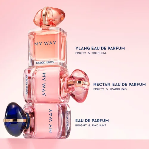 Vista 5 de Armani Beauty - My Way - Eau de Parfum - Women's Perfume - Floral Woody Fragrance - Bergamot, Orange Blossom, Tuberose, Jasmine, Cedarwood, Vanilla