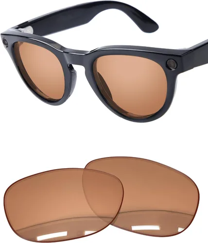 Vista 20 de 1.6MM Polarized Replacement Lenses for Ray-Ban Meta RW4006 / RW4008 Negro carbón - Policarbonato polarizado