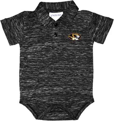 Vista 24 de Two Feet Ahead Space Dye - Polo de golf de manga corta para bebé, para recién nacidos, tallas 0-3M-6M-12