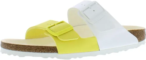 Vista 92 de Birkenstock Sandalias unisex Arizona con plantilla suave para adultos Lima activa