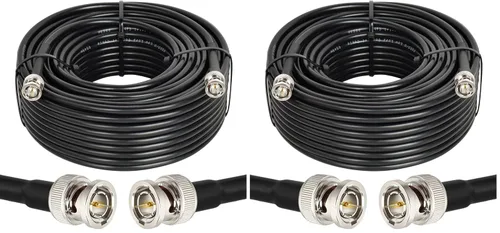 Vista 14 de XRDS -RF Cable SDI de 1 pie, cable de video digital macho BNC 75 ohmios RG59 BNC Cables soporta HD-SDI/3G/6G-SDI/4K/8K (2PCS)