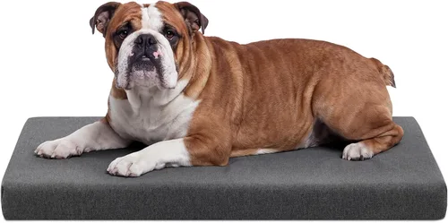 Vista 23 de K9 Ballistics Cama ortopédica Ripstop resistente – Almohadilla duradera para perrera con funda lavable para perros grandes, 41 x 27 pulgadas se azul