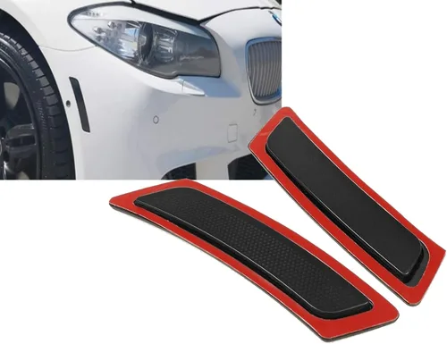 Vista 3 de Luces reflectoras de guardabarros laterales compatibles con BMW F10 Serie 5 2011-2016 (ámbar)