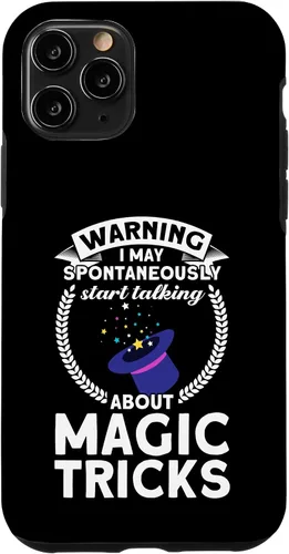 Vista 27 de iPhone 16 Funny Magician Party Quote, Magic Tricks Performer, Magician Case