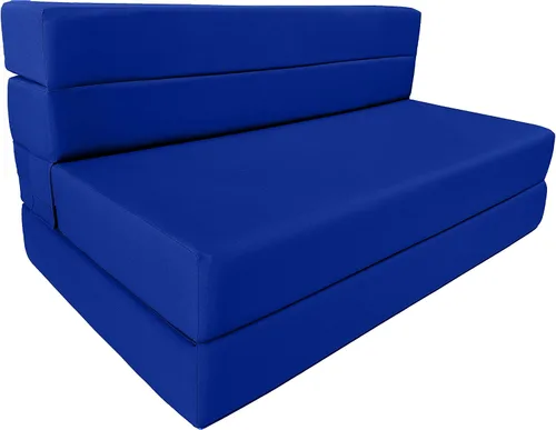 Vista 13 de D&D Futon Furniture Colchón plegable de espuma, tumbona para silla, sofá cama estudio para invitados, individual XL, 80 x 39 x 6 pulgadas de grosor
