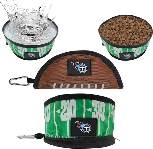 Vista 43 de Pets First NFL - Tazón plegable para mascotas