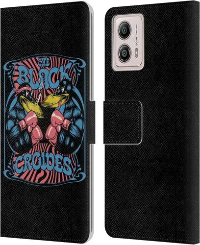Vista 8 de Head Case Designs Funda de piel con licencia oficial de The Black Crowes Artwork Graphics compatible con Motorola Moto G53 5G