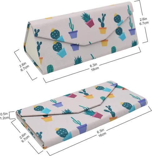 Vista 2 de REAL SIC - Funda rígida plegable magnética para gafas de sol