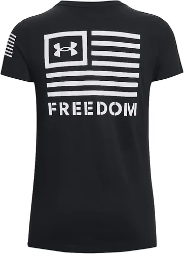 Vista 2 de Under Armour Nueva camiseta Freedom Banner para mujer