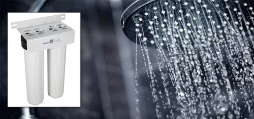 Vista 3 de Home Master HMF2SMGCC. Filtro de agua de 2 etapas con carbono KDF85 y sedimentos multi-gradientes. Para toda la casa