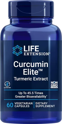 Vista 5 de Life Extension Regenerador celular NAD+ y resveratrol Elite, ribósido de nicotinamida y extracto de cúrcuma de élite de curcumina NIAGEN, promueve