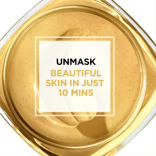 Vista 4 de L'Oreal Paris Skincare - Mascarilla de arcilla pura con limón Yuzu para piel áspera para aclarar y suavizar, máscara de arcilla, máscara facial