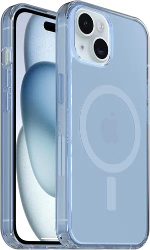 Vista 26 de OtterBox Funda Serie Symmetry+ para iPhone 16e, iPhone 15, iPhone 14 y iPhone 13 (SOLAMENTE), Se Acopla a MagSafe, Ultra-Elegante, Bordes Elevados
