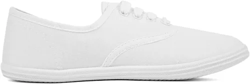 Vista 3 de VenusCelia - Tenis Rainbow de lona con agujetas, para mujer