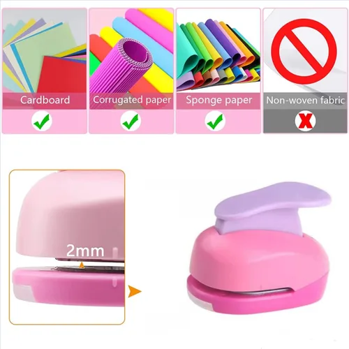 Vista 3 de Cady Crafts – Perforadora 1-Inch Papel Punzones