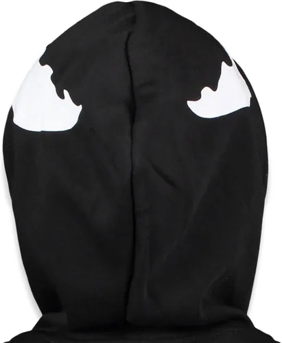 Vista 3 de Marvel Spider-Man Spider-Verse Venom - Sudadera con capucha con cremallera para niños pequeños a niños grandes