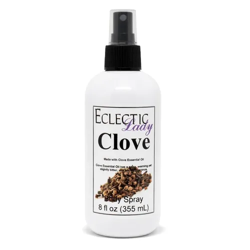 Vista 8 de Eclectic Lady Spray corporal de clavo, doble fuerza, 2 onzas, niebla corporal