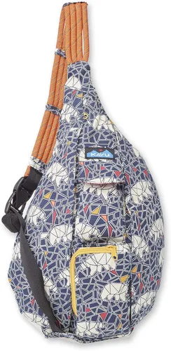 Vista 12 de KAVU - Bolso con correa de cuerda, mochila para senderismo, campamento y viajes