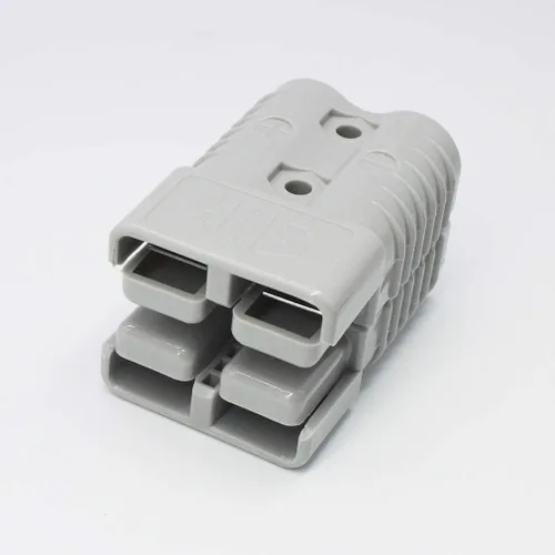 Vista 2 de X-Haibei Par 175 Amp 2 Calibre Conector Rápido de Batería Gris, Cables de Conexión y Desconexión para Enchufe de Winch o Remolque