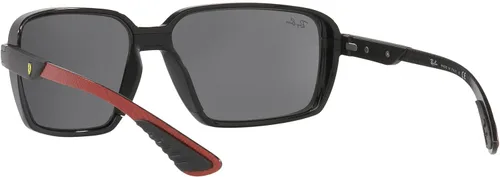 Vista 6 de Ray-Ban Rb8360m Scuderia Ferrari Collection Square Sunglasses
