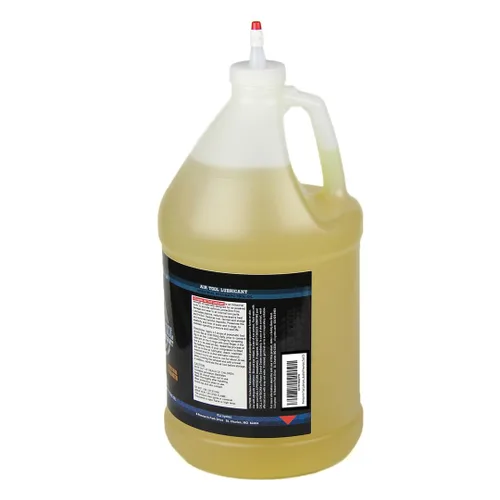 Vista 2 de Lubricante prémium para herramientas neumáticas - Aceite para herramientas neumáticas industriales de 128 onzas líquidas (1 galón)