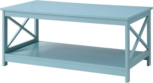 Vista 16 de Convenience Concepts – Mesa de café Oxford, Madera, Negro