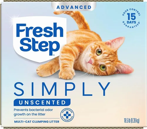 Vista 14 de Fresh Step Advanced Simply - Arena aglutinante para gatos múltiples sin