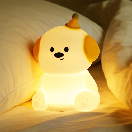 Vista 16 de Luz nocturna de abeja, bonita lámpara de noche de animales de silicona, lámpara de noche para habitación de niños, lámpara LED regulable, lámpara