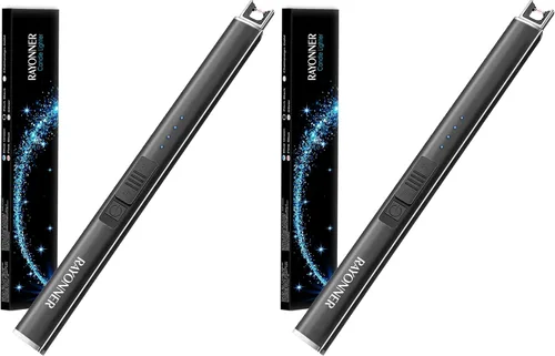 Vista 11 de Encendedor eléctrico con bloqueo de seguridad USB recargable a prueba de viento y sin llama de arco de plasma para rellenos de cestas de Pascua
