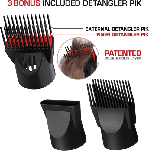 Vista 5 de Secador de cabello Red Kiss, Rojo