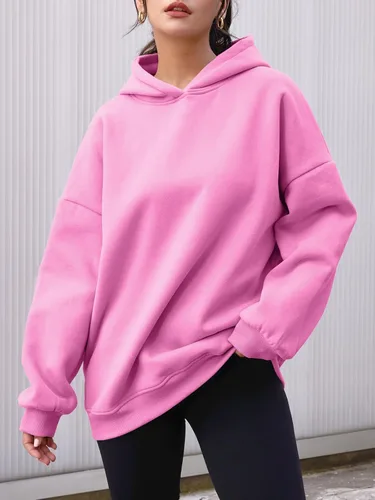 Vista 22 de AUTOMET Sudaderas con capucha de gran tamaño para mujer, sudaderas de forro polar con capucha 2024, ropa de otoño, trajes de moda, suéter de invierno