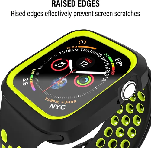 Vista 2 de Funda protectora exclusiva D & K de 1.5 pulgadas, compatible con Apple Watch, iWatch y relojes GPS, para hombres, mujeres y niños, iWatch 3/2/1