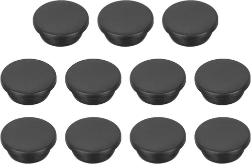Vista 82 de MECCANIXITY - Tapones de silicona en forma de T (26mm, 1 pulgada de diámetro), color negro