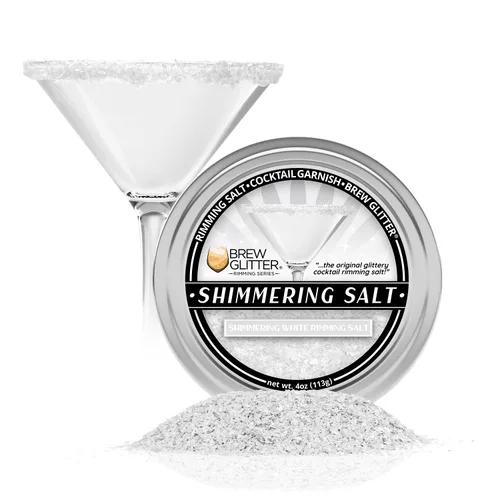 Vista 20 de Brew Glitter - Sal negra brillante (4 onzas, 1 lata de barra) para cóctel comestible con purpurina mezclada para bebidas y bebidas