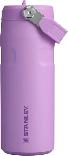 Vista 94 de STANLEY - Botella de agua IceFlow Flip Straw 2.0 con pajilla abatible, abertura más grande, acero inoxidable aislado, sin bisfenol A, 16 onzas