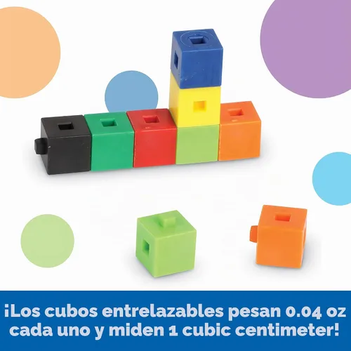Vista 3 de Learning Resources juego de 1000 cubos que se conectan