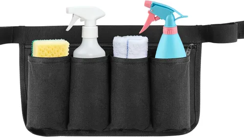Vista 10 de Bolsa de herramientas, cinturón de bolsa de herramientas de cintura, funda para botella, delantal de herramientas de trabajo resistente