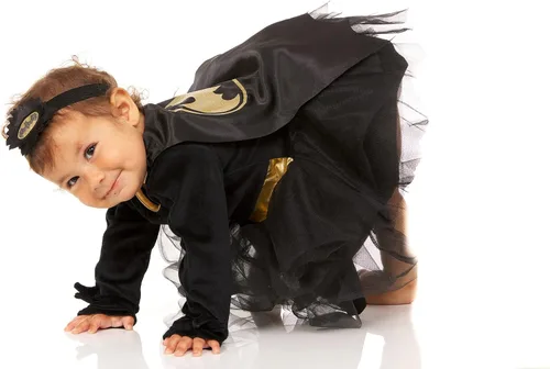Vista 5 de DC Comics Disfraz de Batgirl para bebés y niñas