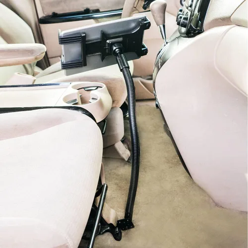 Vista 4 de ARKON Mounts TAB188L22AL - Soporte para riel de asiento de coche y camión o tableta, riel de asiento de alta resistencia y montaje en el suelo